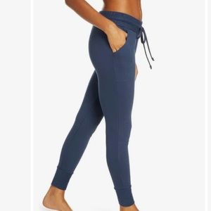 Free People FP Movement Sunny Skinny Sweatpant joggers XL blue